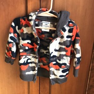 Garanimals fleece camo coat